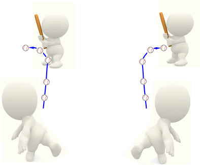 �����X���C�_�[�̋O��